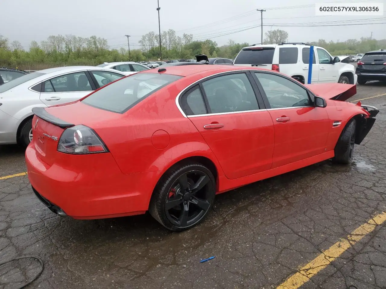 2009 Pontiac G8 Gt VIN: 6G2EC57YX9L306356 Lot: 54169415