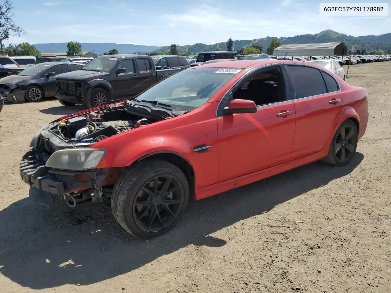 2009 Pontiac G8 Gt VIN: 6G2EC57Y79L178982 Lot: 54266995