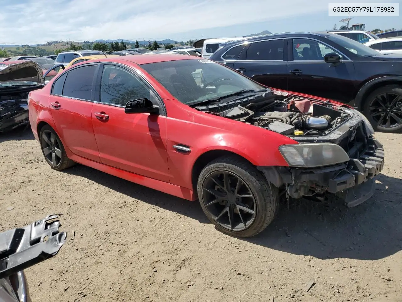 2009 Pontiac G8 Gt VIN: 6G2EC57Y79L178982 Lot: 54266995
