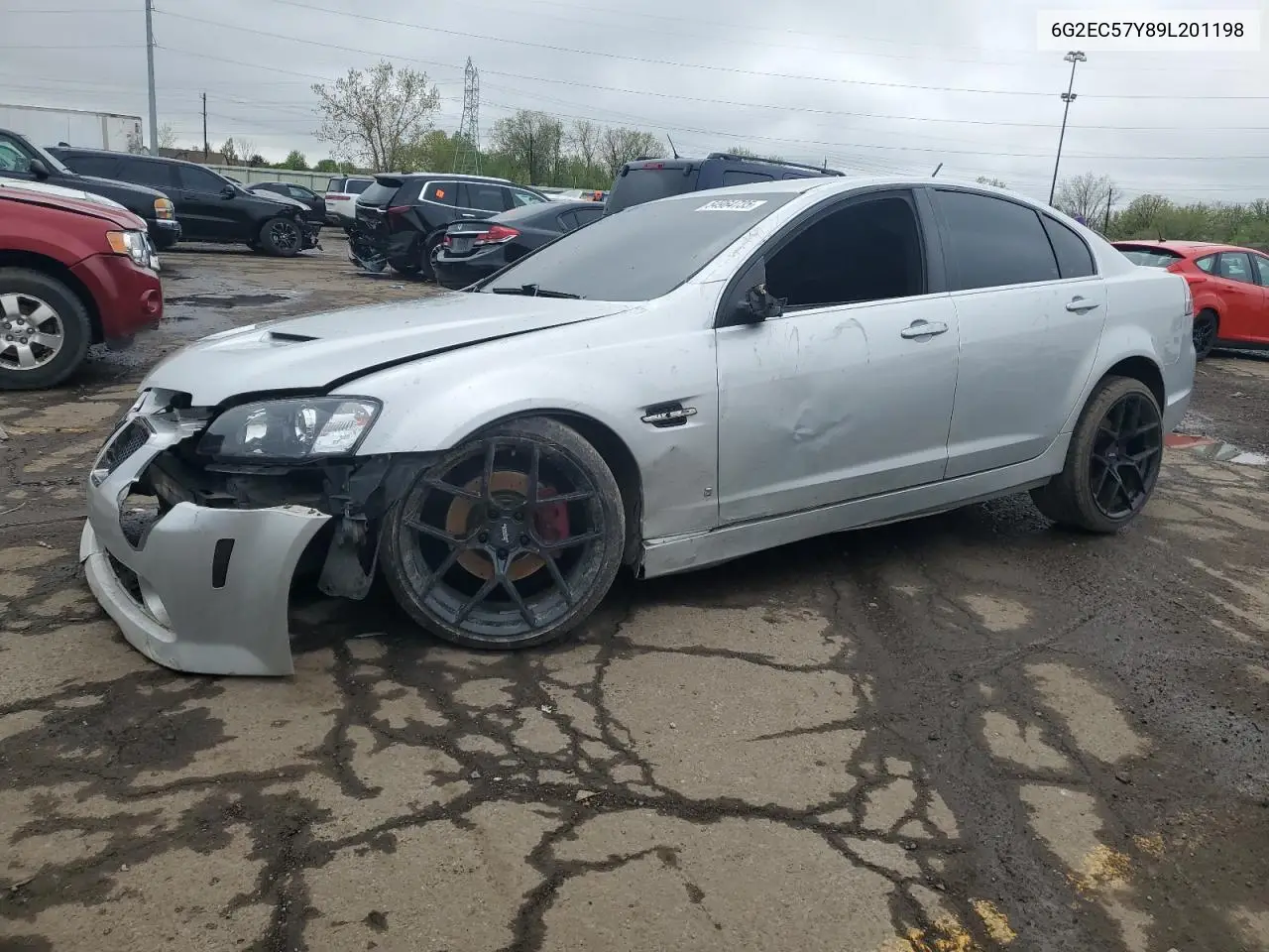 2009 Pontiac G8 Gt VIN: 6G2EC57Y89L201198 Lot: 54964735