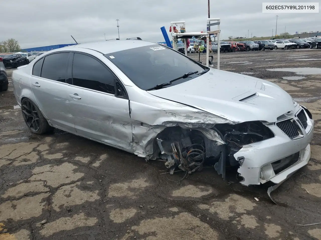 2009 Pontiac G8 Gt VIN: 6G2EC57Y89L201198 Lot: 54964735