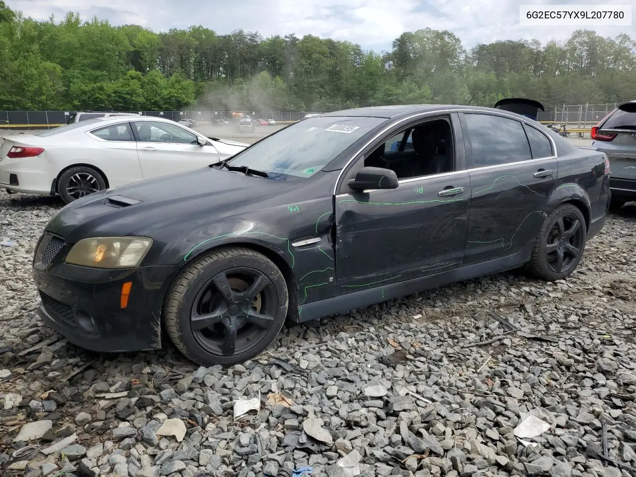 2009 Pontiac G8 Gt VIN: 6G2EC57YX9L207780 Lot: 55088395