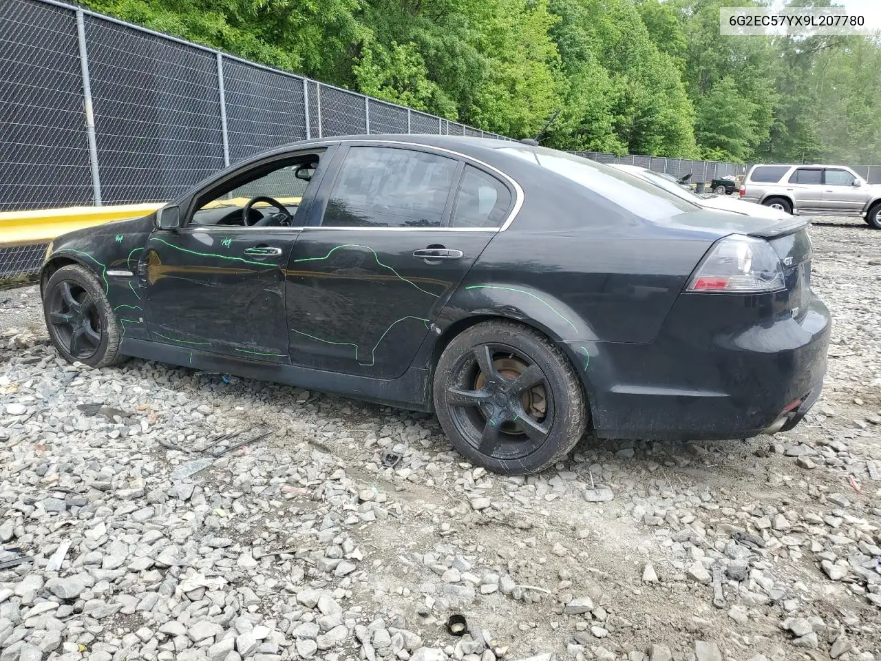 2009 Pontiac G8 Gt VIN: 6G2EC57YX9L207780 Lot: 55088395