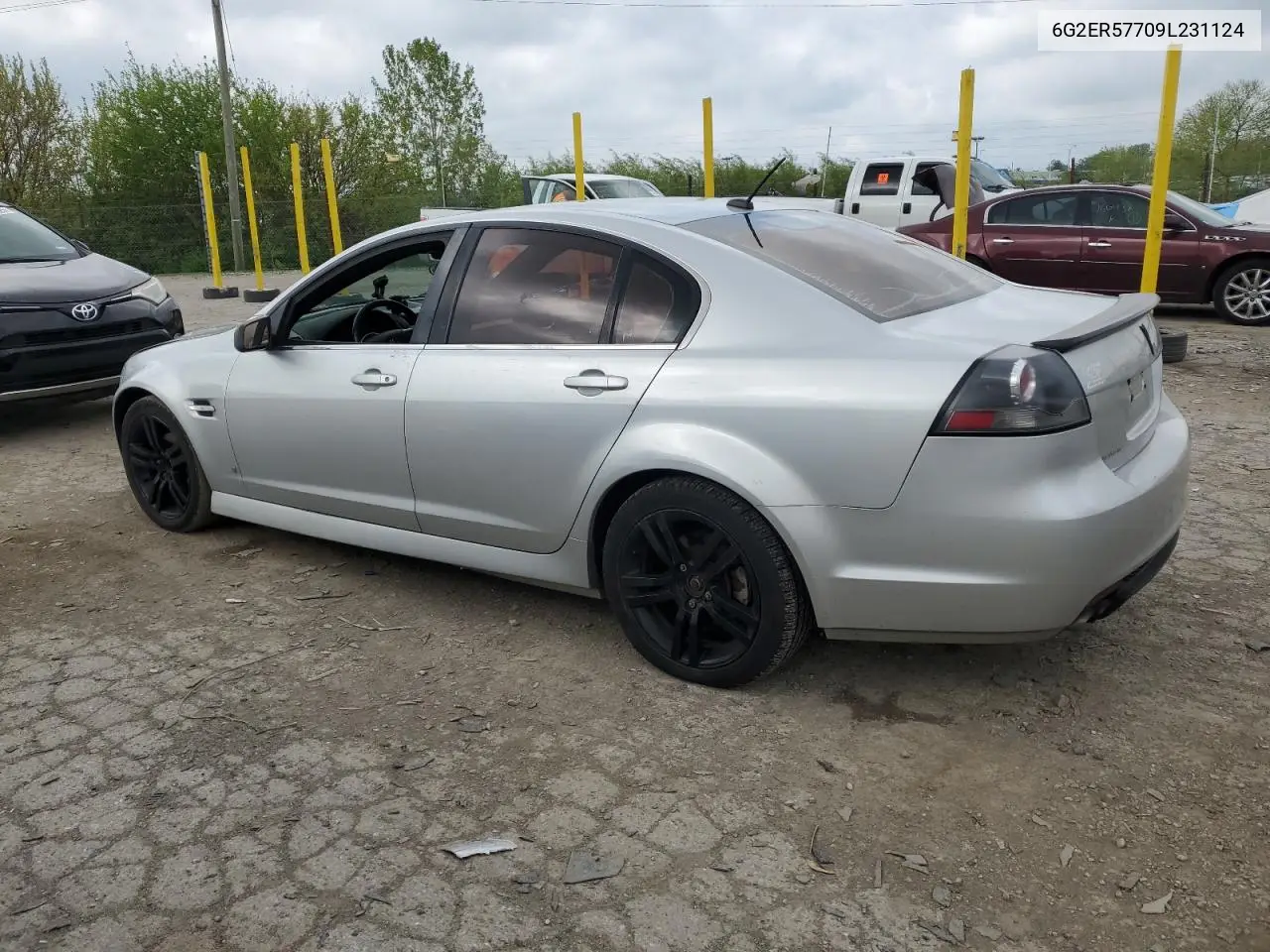 2009 Pontiac G8 VIN: 6G2ER57709L231124 Lot: 55404025