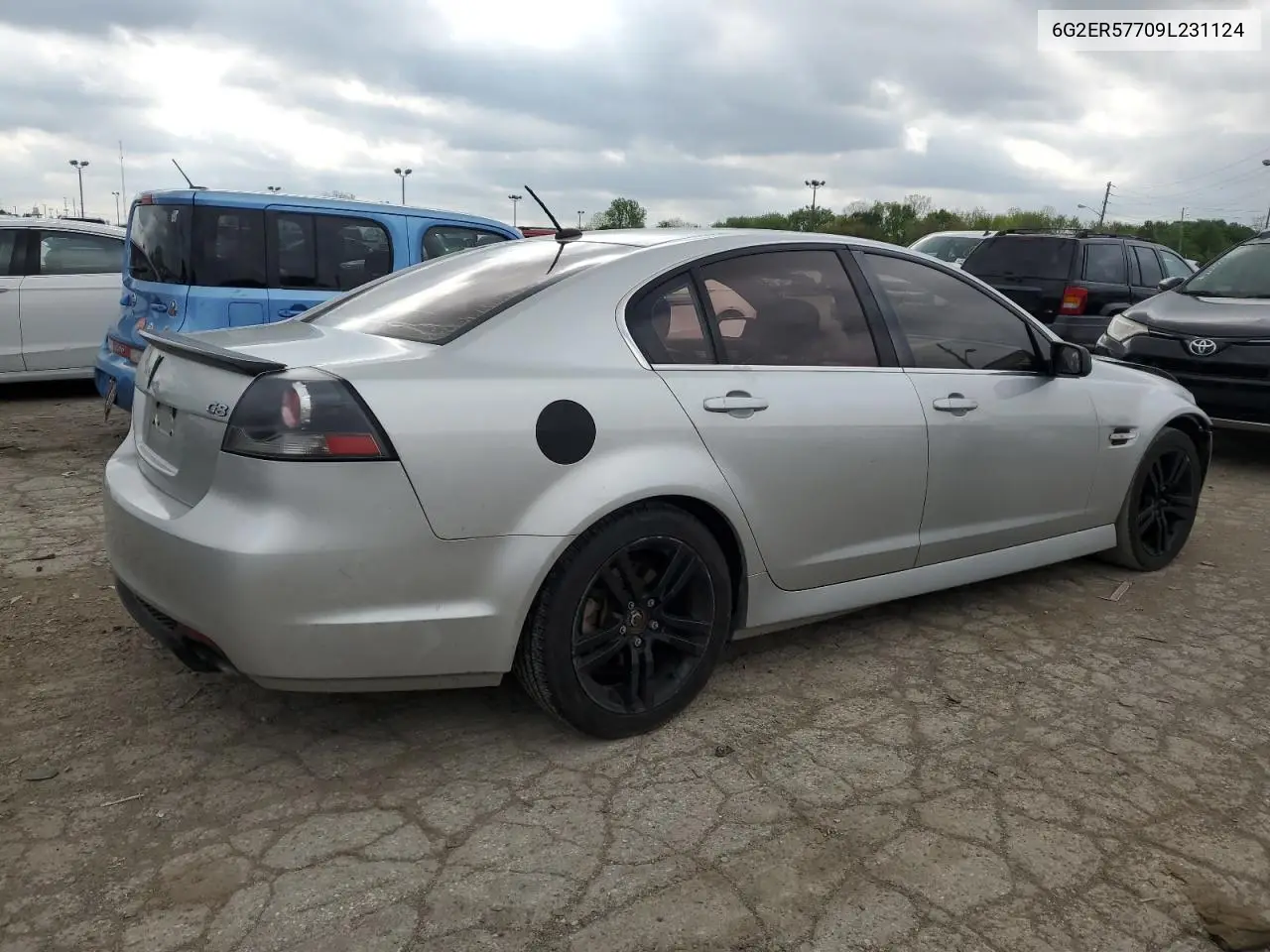 2009 Pontiac G8 VIN: 6G2ER57709L231124 Lot: 55404025