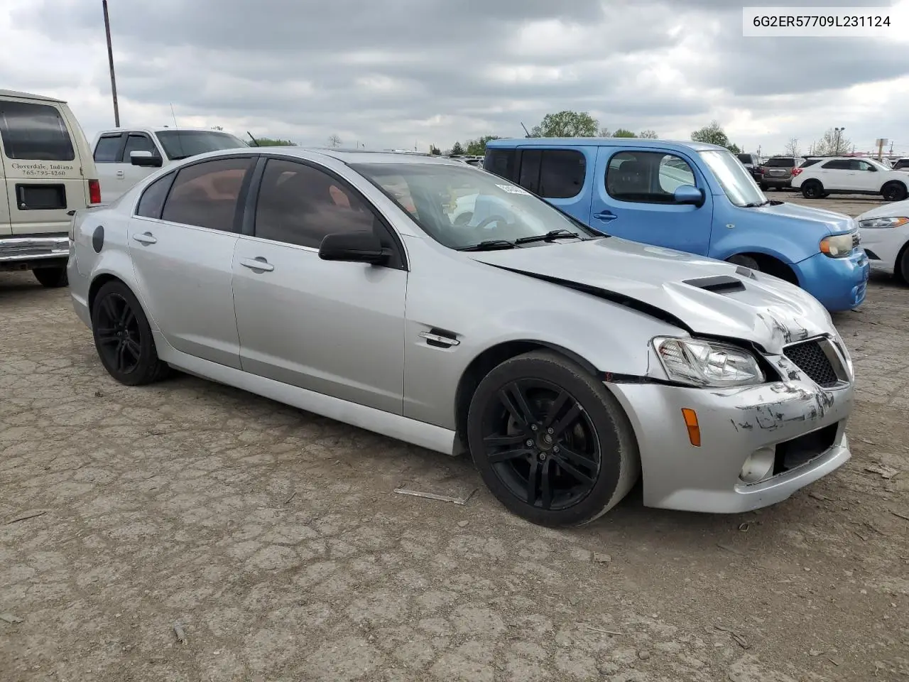 2009 Pontiac G8 VIN: 6G2ER57709L231124 Lot: 55404025
