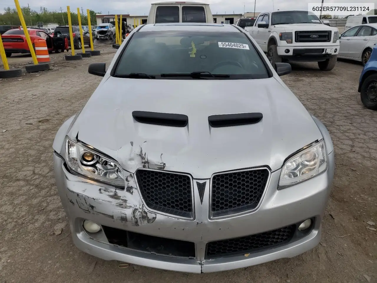 2009 Pontiac G8 VIN: 6G2ER57709L231124 Lot: 55404025