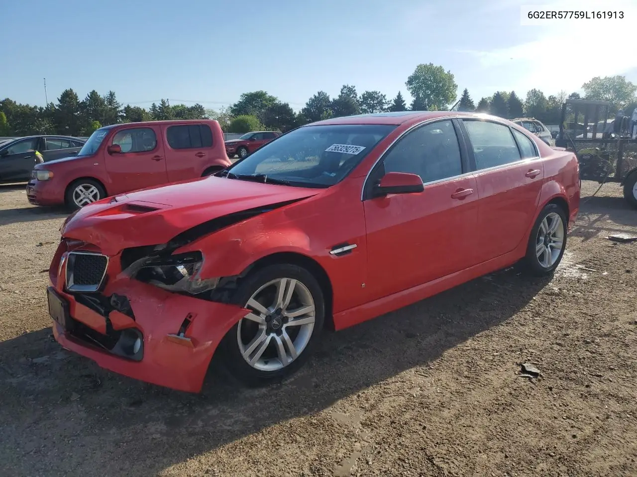 2009 Pontiac G8 VIN: 6G2ER57759L161913 Lot: 56329275