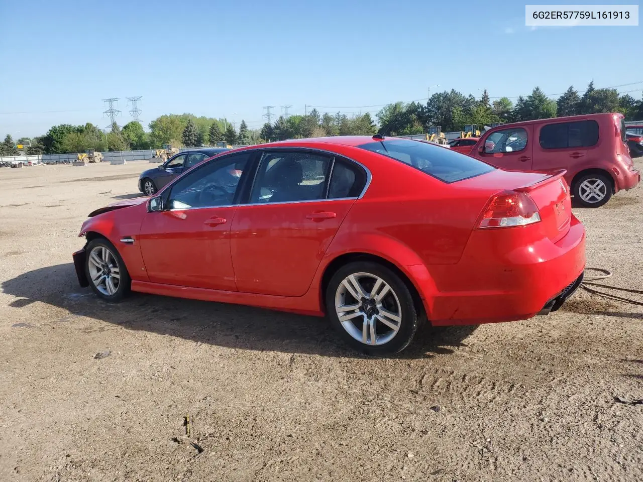 2009 Pontiac G8 VIN: 6G2ER57759L161913 Lot: 56329275