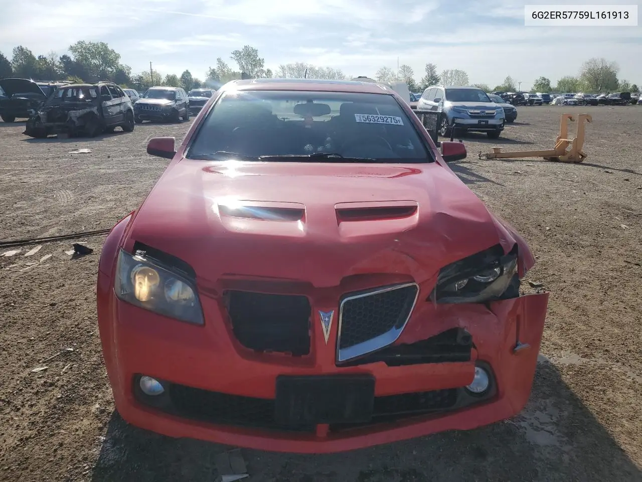 2009 Pontiac G8 VIN: 6G2ER57759L161913 Lot: 56329275