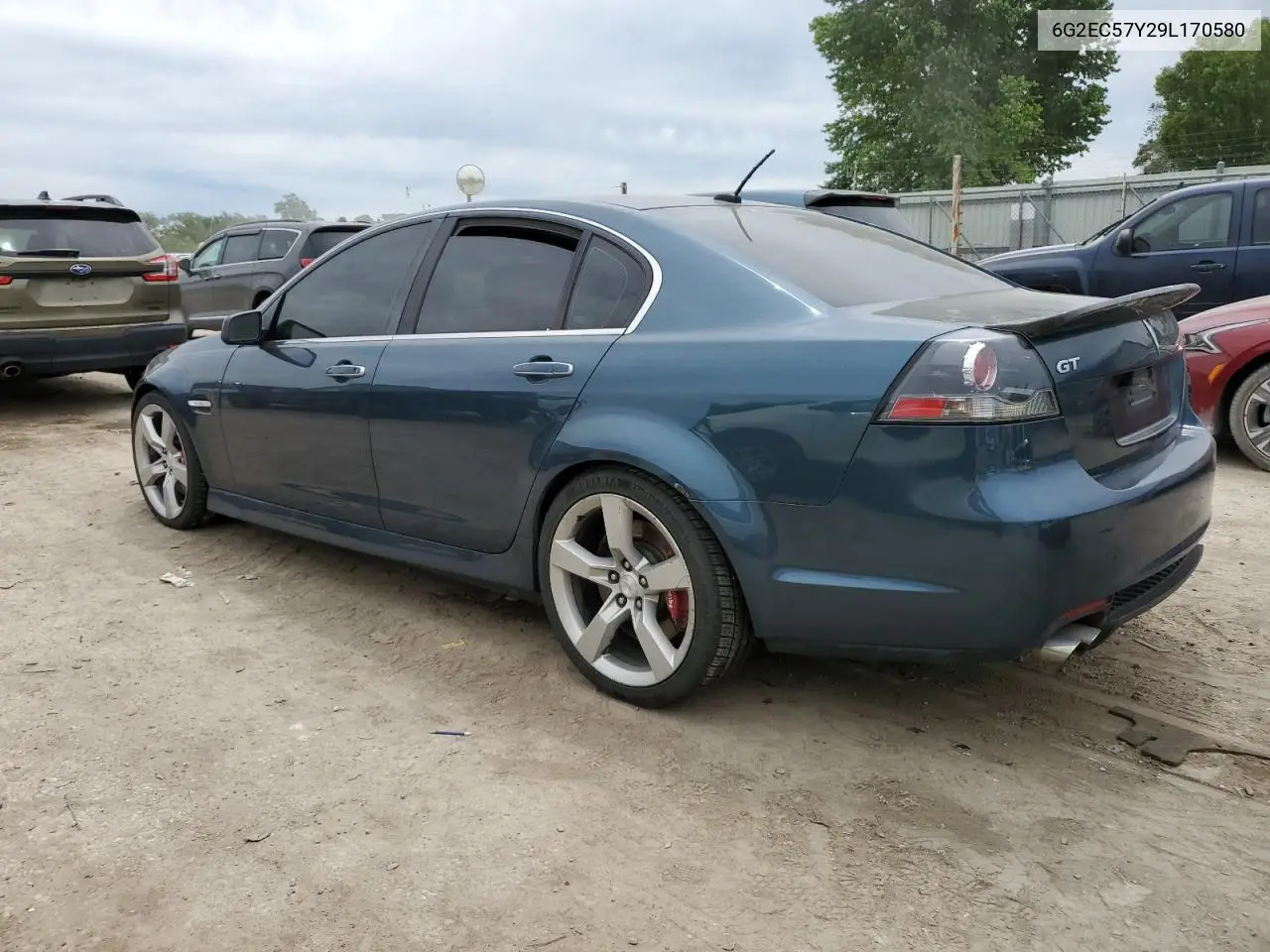 2009 Pontiac G8 Gt VIN: 6G2EC57Y29L170580 Lot: 56960405