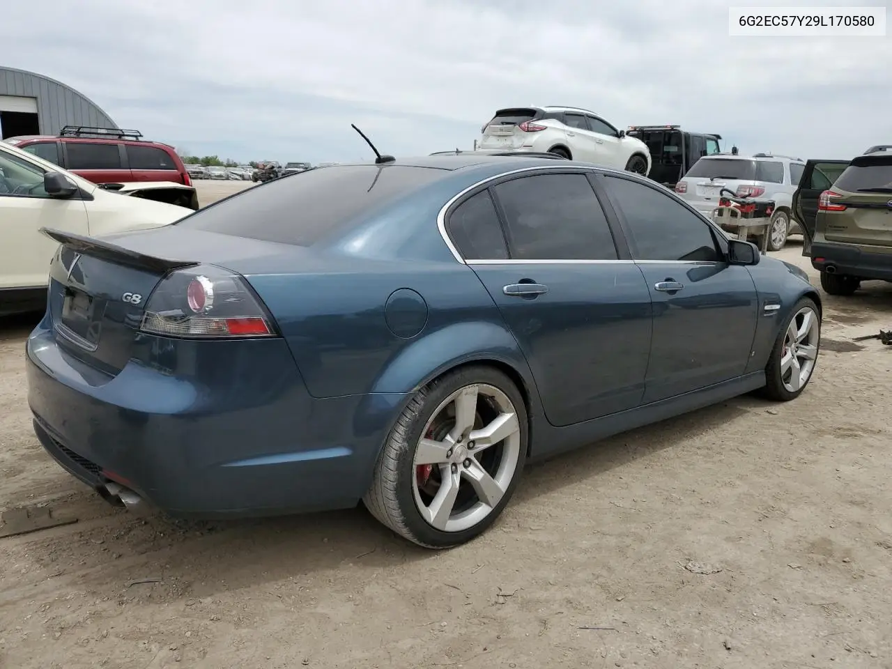 2009 Pontiac G8 Gt VIN: 6G2EC57Y29L170580 Lot: 56960405