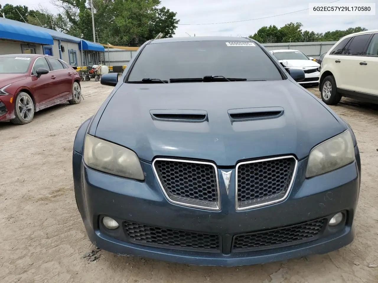 2009 Pontiac G8 Gt VIN: 6G2EC57Y29L170580 Lot: 56960405
