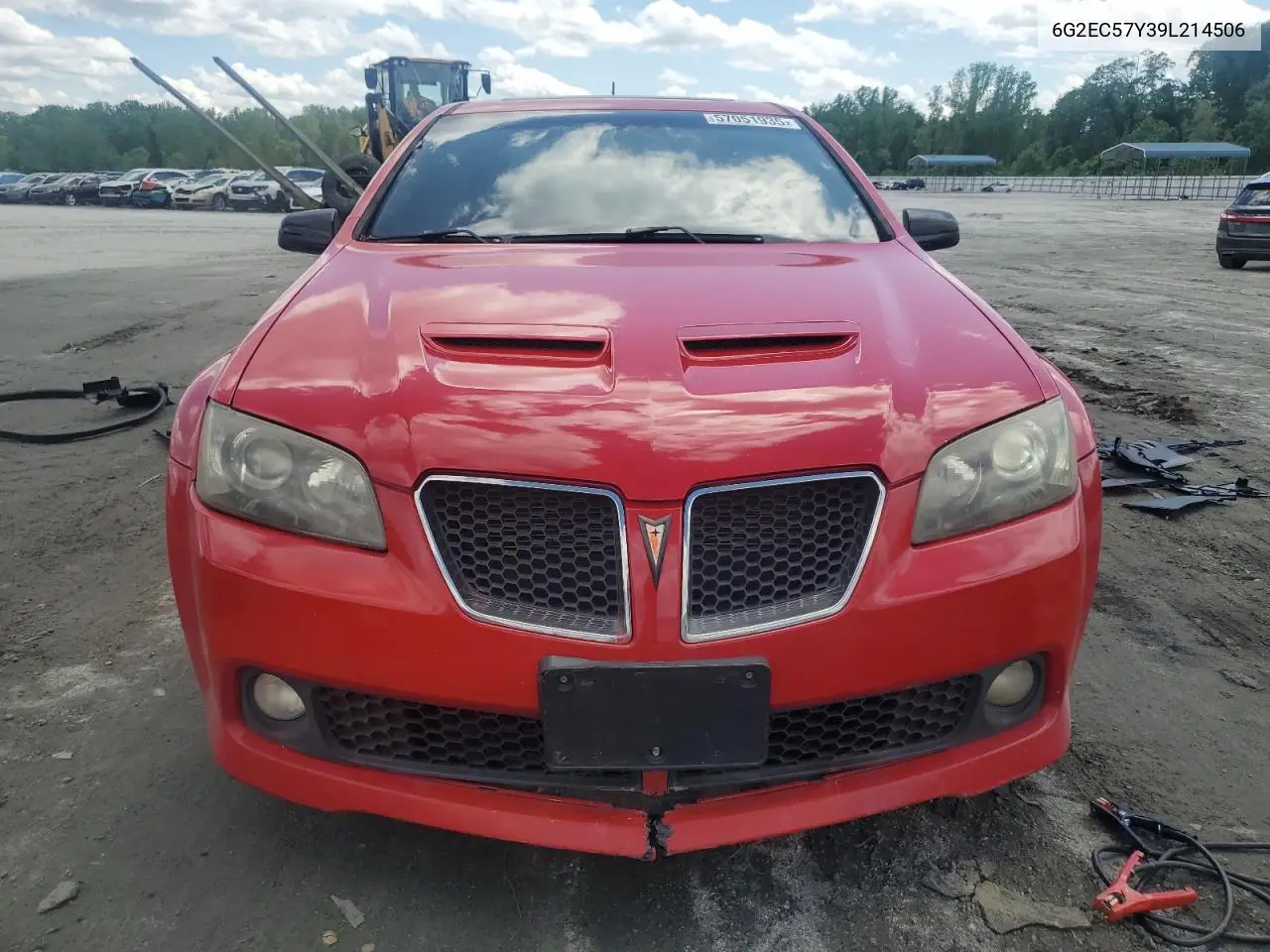 2009 Pontiac G8 Gt VIN: 6G2EC57Y39L214506 Lot: 57051935