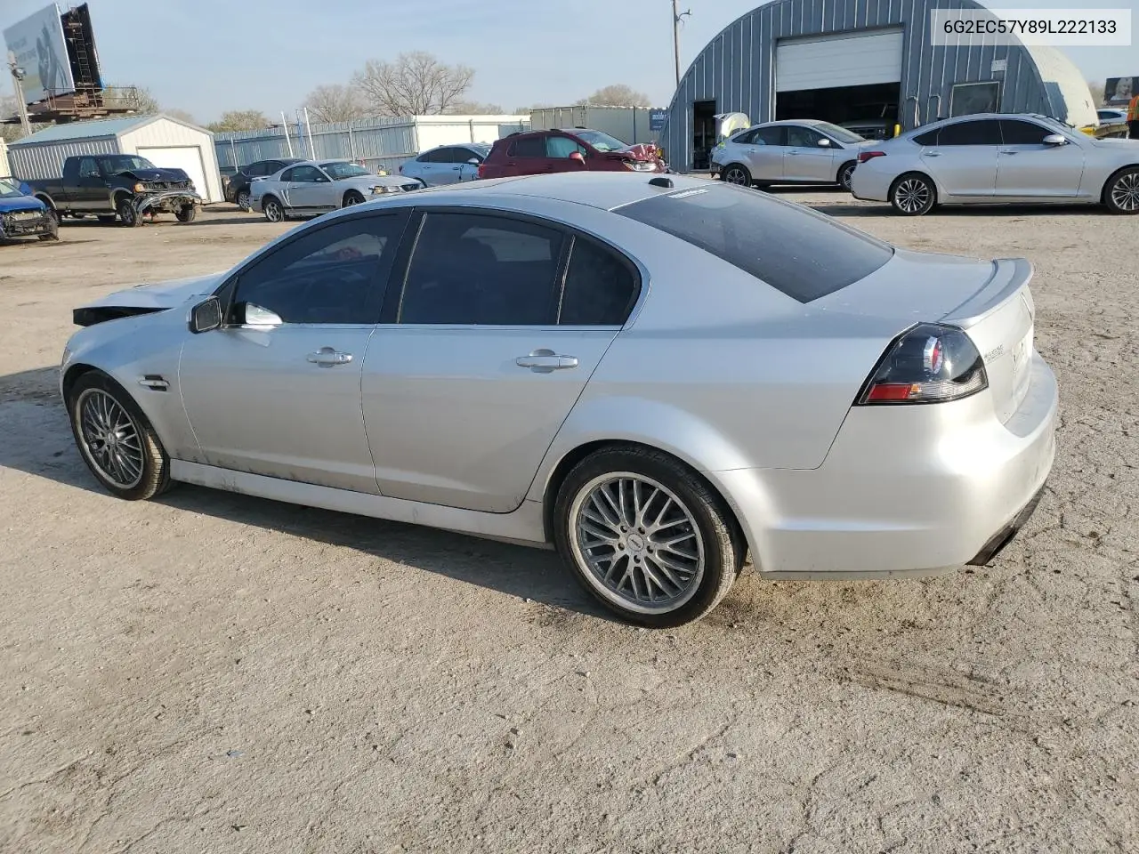2009 Pontiac G8 Gt VIN: 6G2EC57Y89L222133 Lot: 59665545