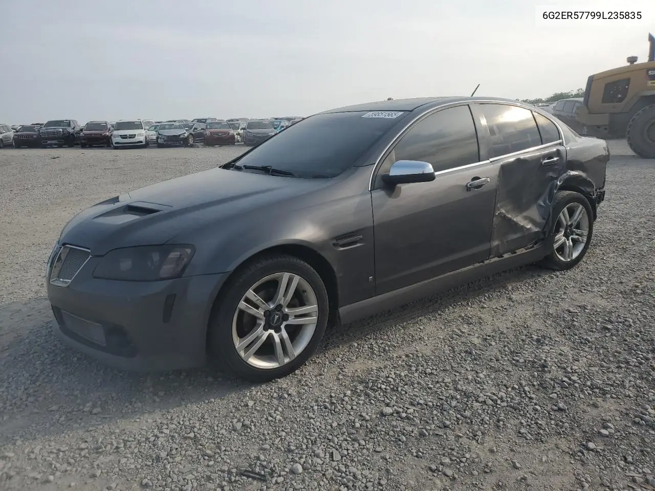 2009 Pontiac G8 VIN: 6G2ER57799L235835 Lot: 59851565