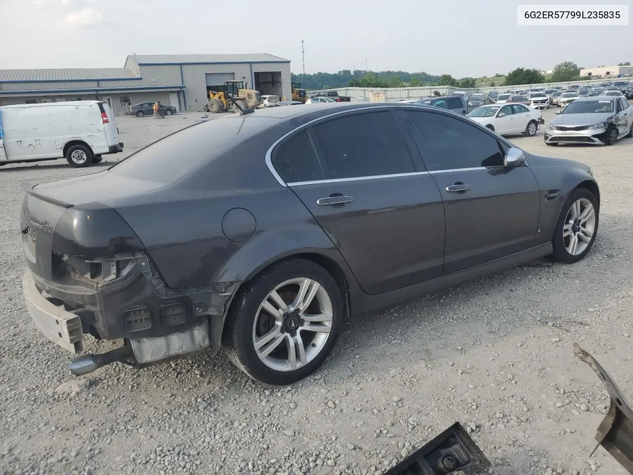 2009 Pontiac G8 VIN: 6G2ER57799L235835 Lot: 59851565