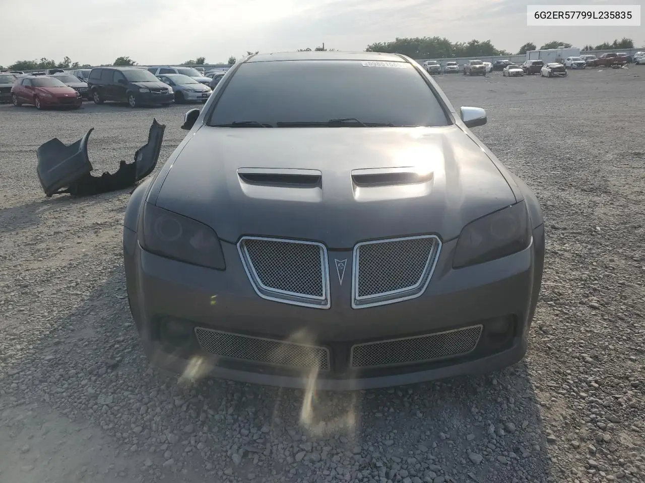2009 Pontiac G8 VIN: 6G2ER57799L235835 Lot: 59851565