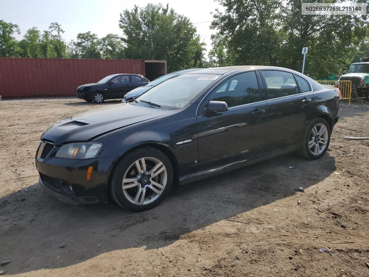 2009 Pontiac G8 VIN: 6G2ER57769L215140 Lot: 60129805