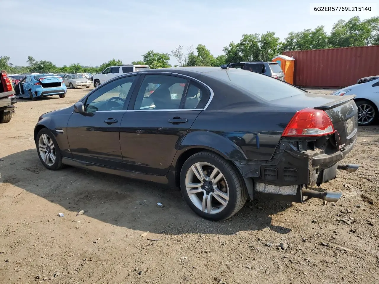 2009 Pontiac G8 VIN: 6G2ER57769L215140 Lot: 60129805