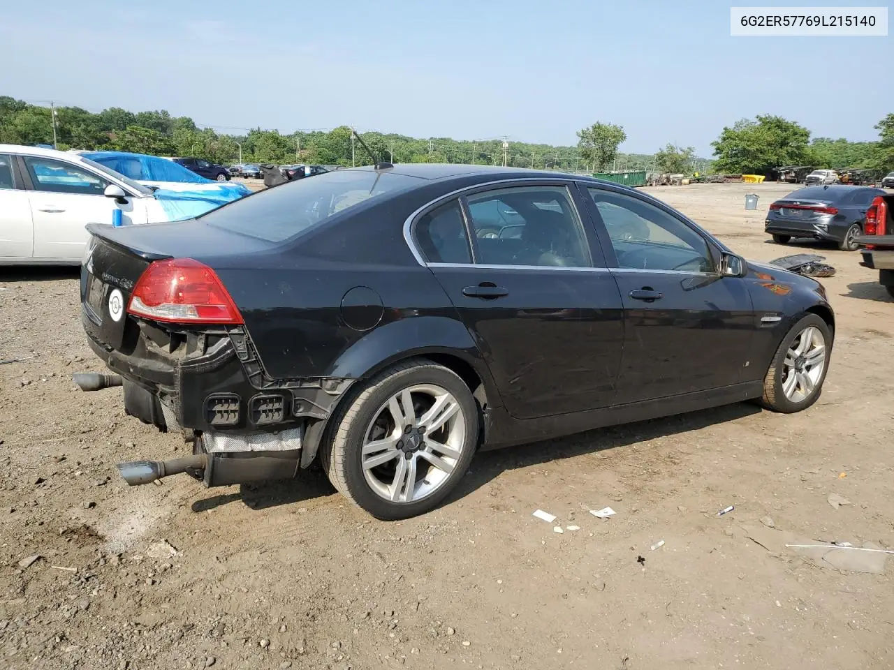 2009 Pontiac G8 VIN: 6G2ER57769L215140 Lot: 60129805