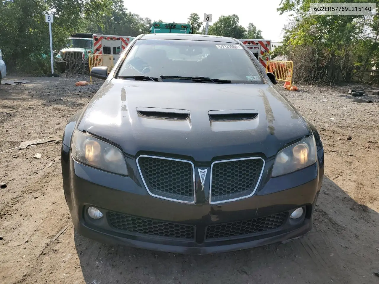 2009 Pontiac G8 VIN: 6G2ER57769L215140 Lot: 60129805