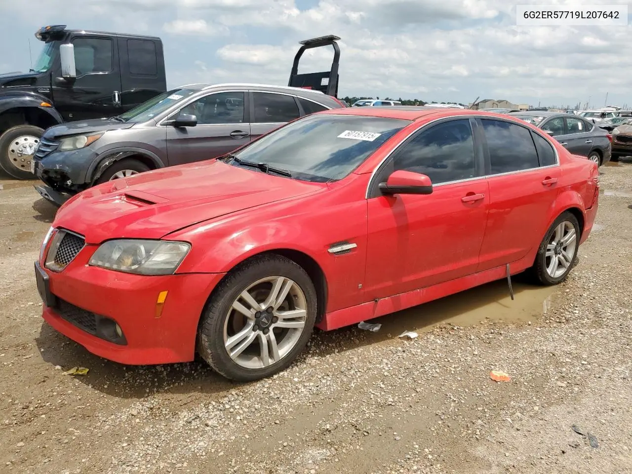 2009 Pontiac G8 VIN: 6G2ER57719L207642 Lot: 60157915