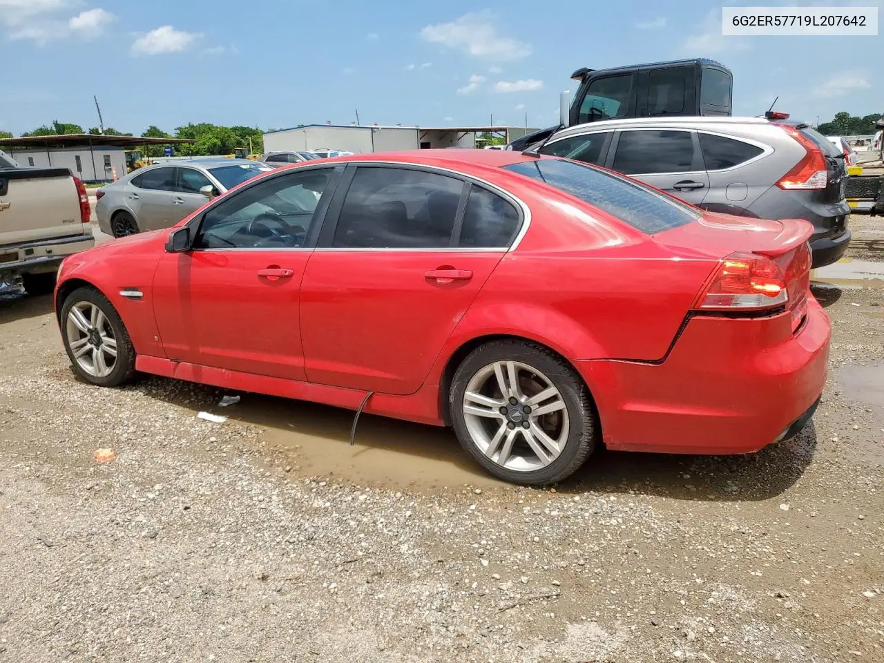 2009 Pontiac G8 VIN: 6G2ER57719L207642 Lot: 60157915