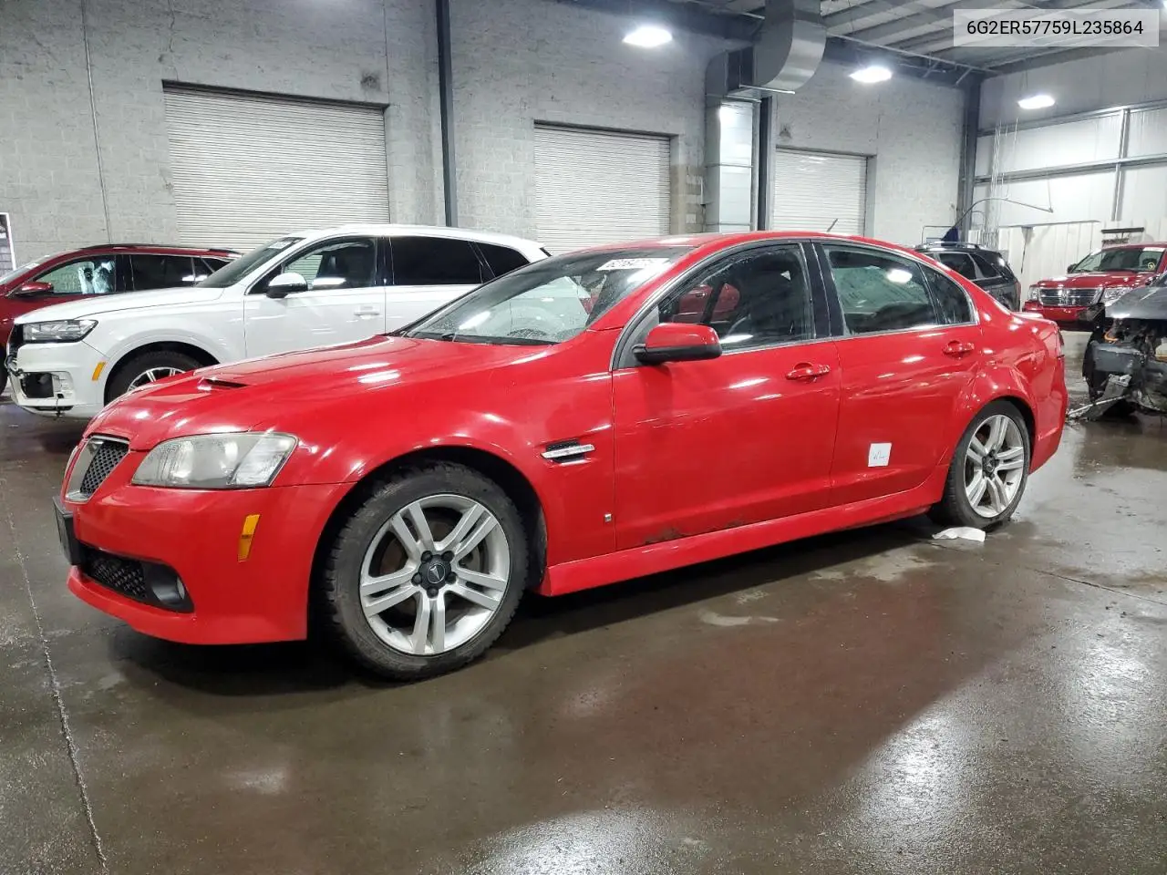 2009 Pontiac G8 VIN: 6G2ER57759L235864 Lot: 62184775
