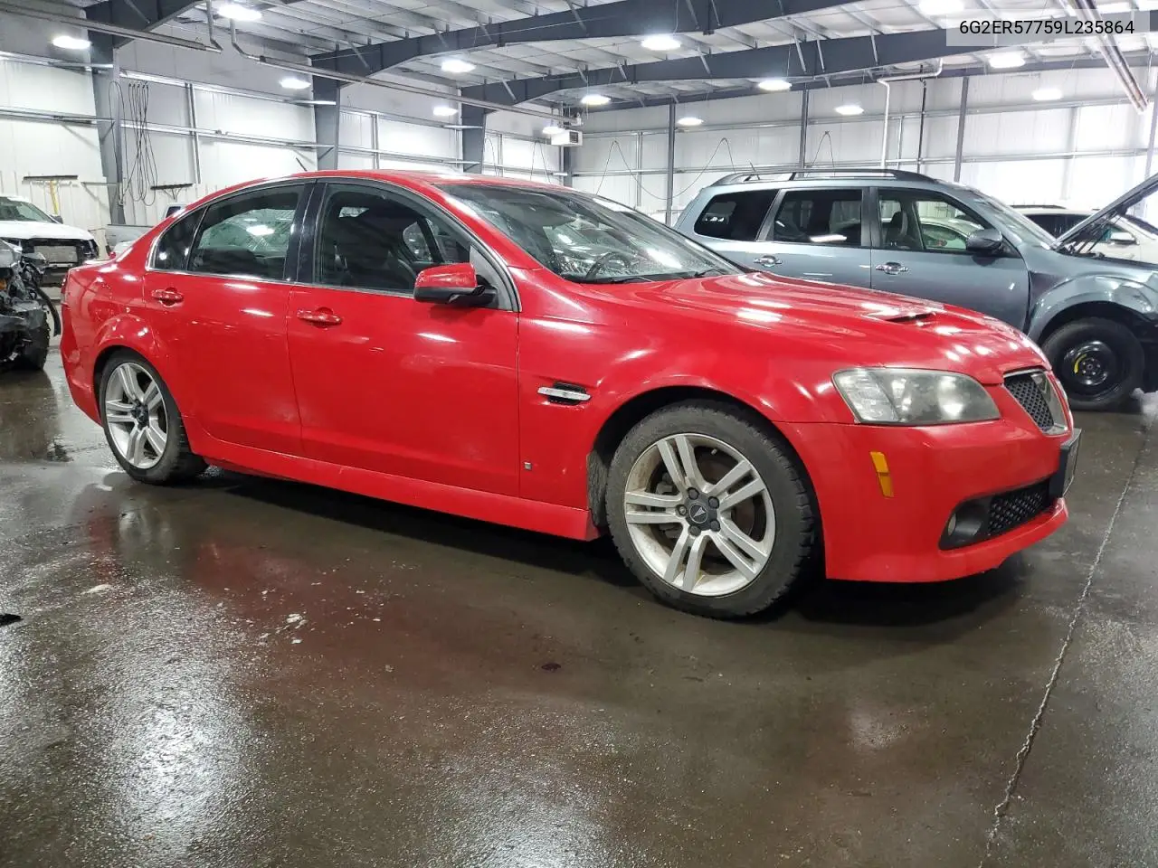 2009 Pontiac G8 VIN: 6G2ER57759L235864 Lot: 62184775
