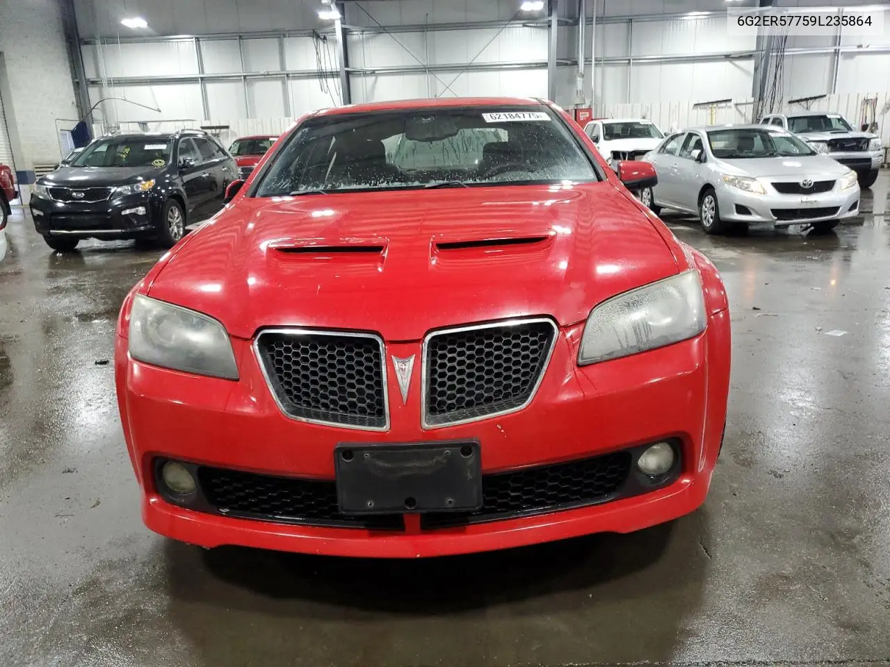 2009 Pontiac G8 VIN: 6G2ER57759L235864 Lot: 62184775