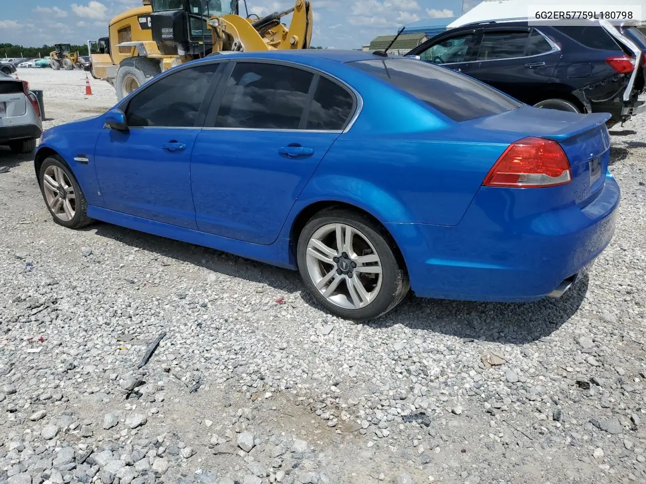 2009 Pontiac G8 VIN: 6G2ER57759L180798 Lot: 62595405