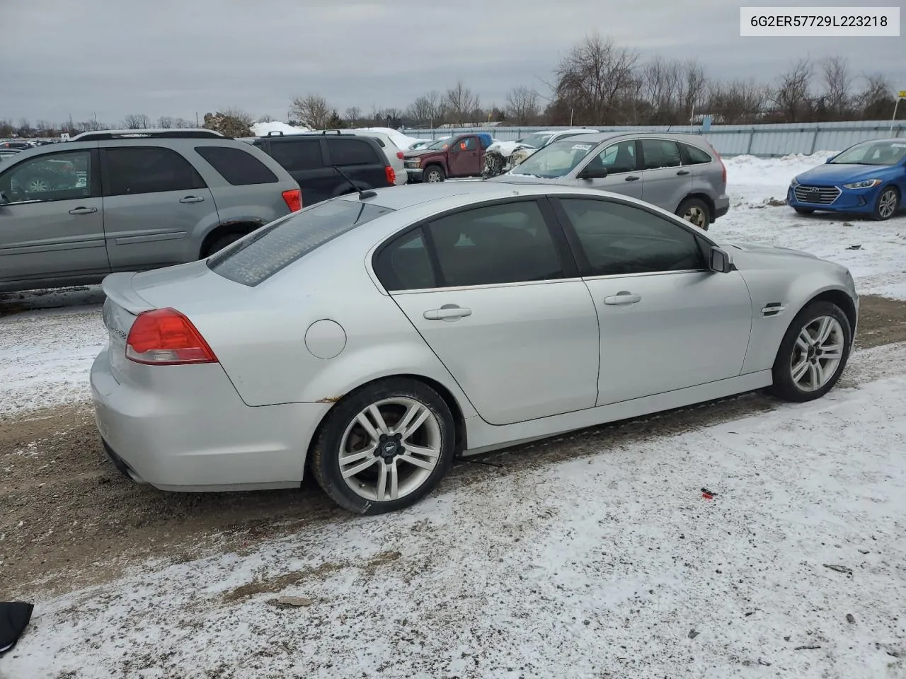 2009 Pontiac G8 VIN: 6G2ER57729L223218 Lot: 84234214