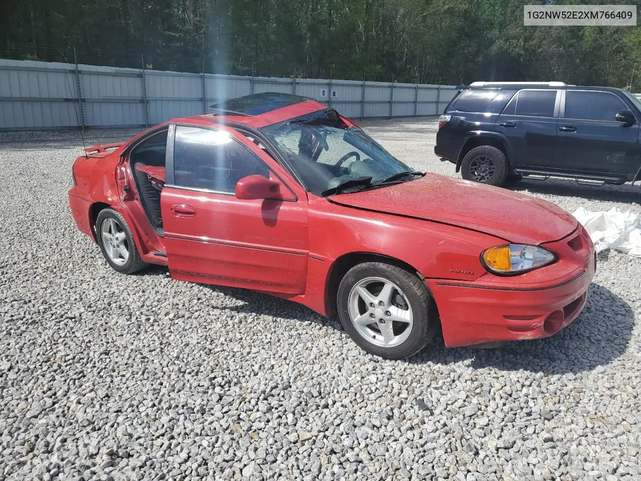 1999 Pontiac Grand Am Gt VIN: 1G2NW52E2XM766409 Lot: 51925545