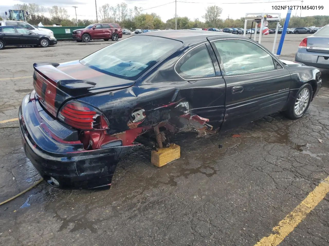 1g2nf12t71m540199 1G2NF12T71M540199 2001 Pontiac Grand Am Se1