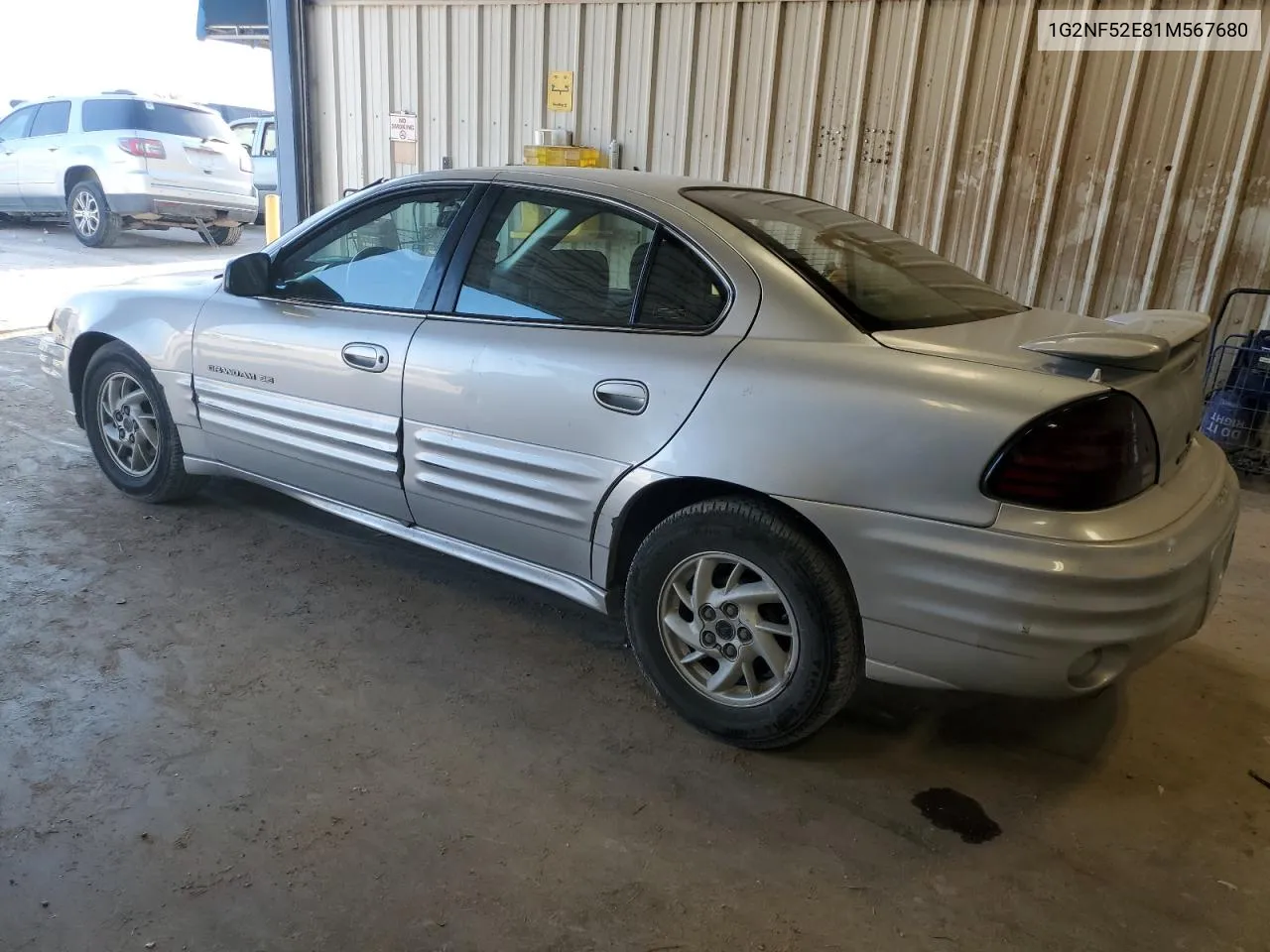2001 Pontiac Grand Am Se1 VIN: 1G2NF52E81M567680 Lot: 66610944
