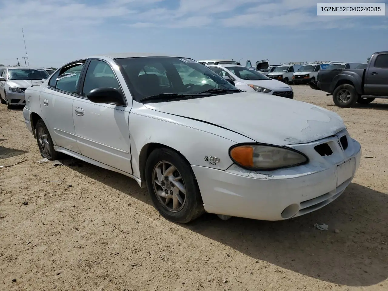 2004 Pontiac Grand Am Se1 VIN: 1G2NF52E04C240085 Lot: 51698955
