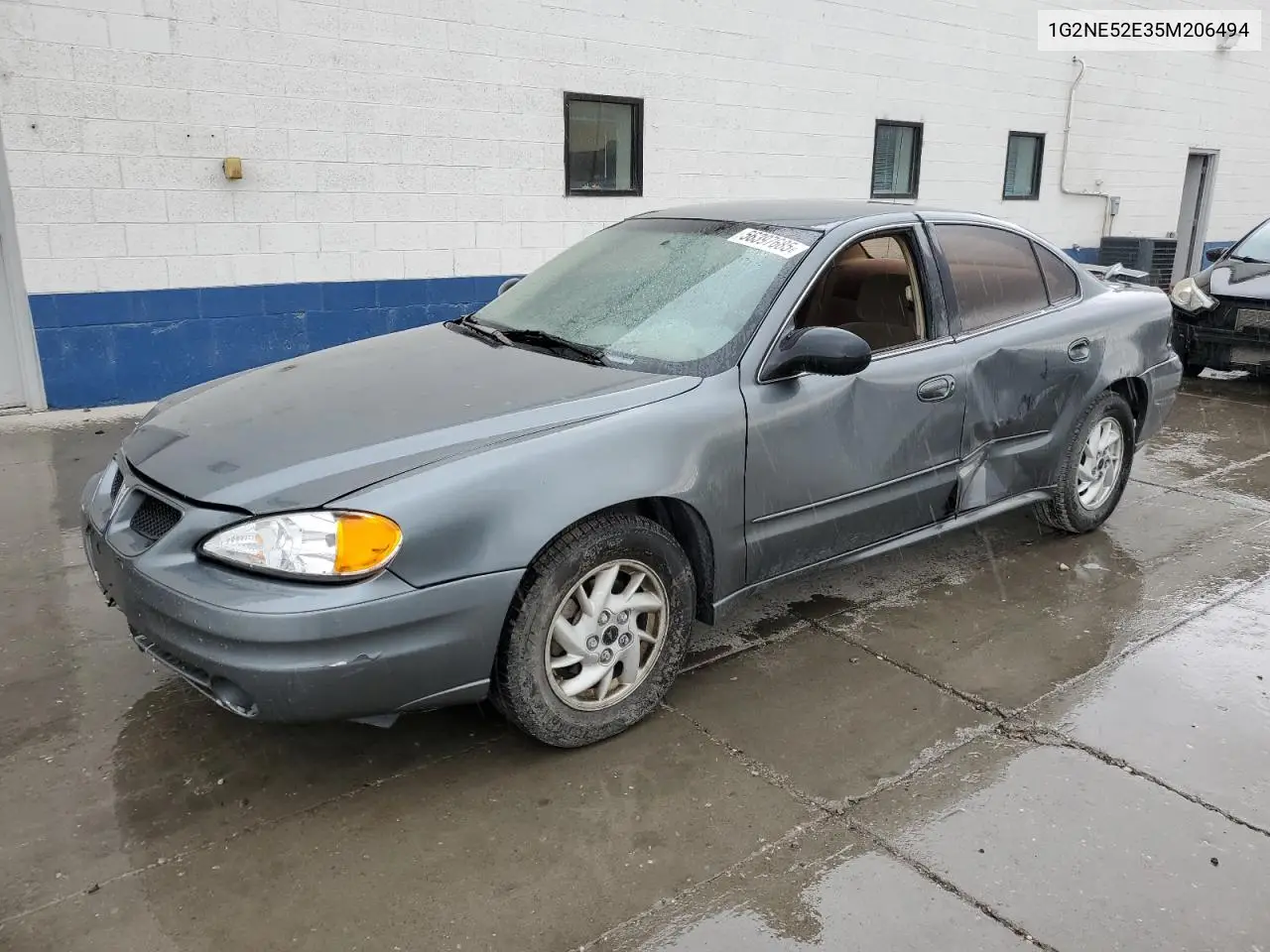 2005 Pontiac Grand Am Se VIN: 1G2NE52E35M206494 Lot: 56397685