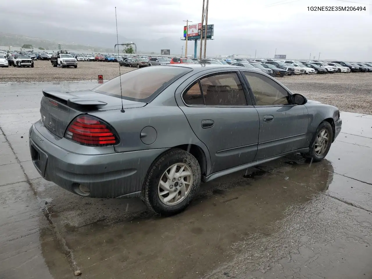 2005 Pontiac Grand Am Se VIN: 1G2NE52E35M206494 Lot: 56397685