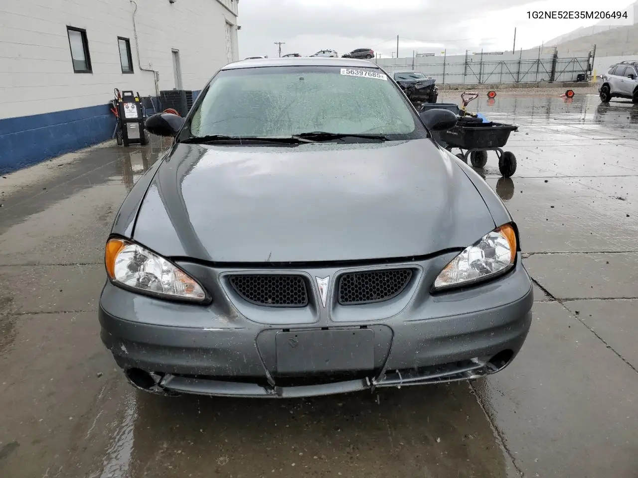 2005 Pontiac Grand Am Se VIN: 1G2NE52E35M206494 Lot: 56397685
