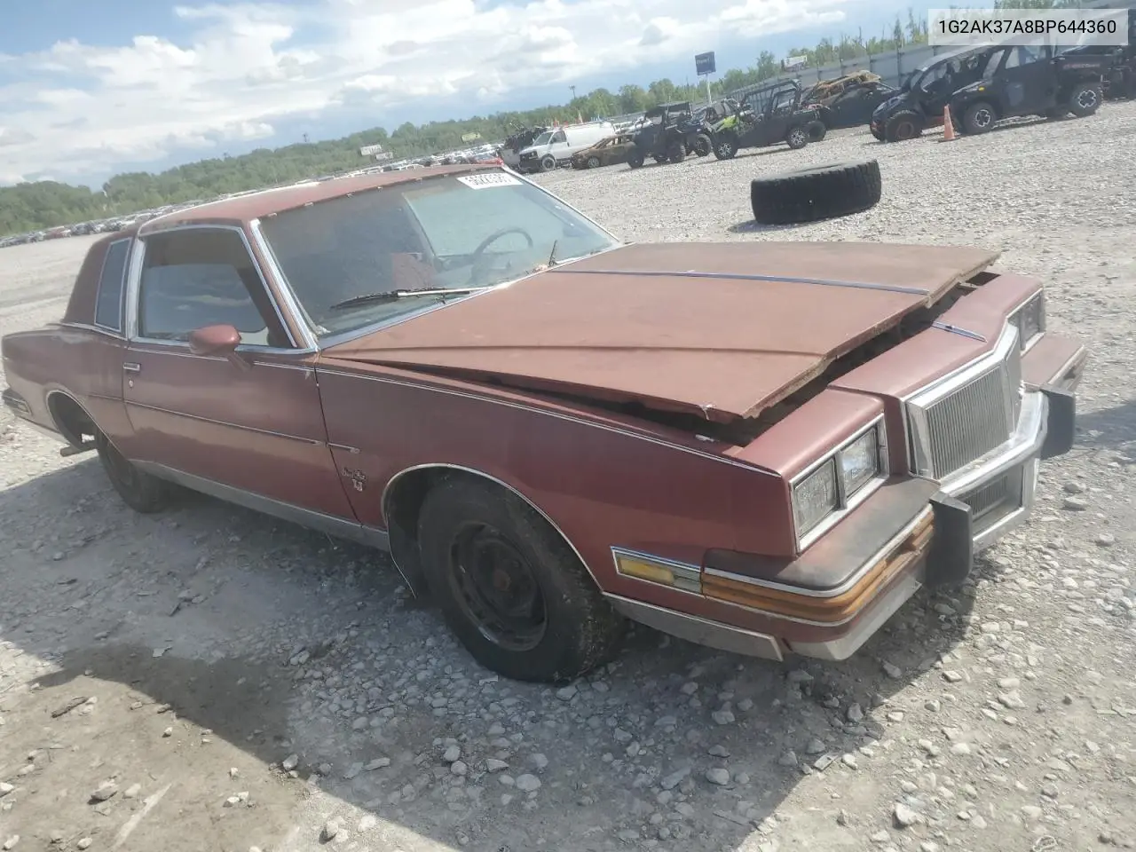 1981 Pontiac Grand Prix Lj VIN: 1G2AK37A8BP644360 Lot: 56223585