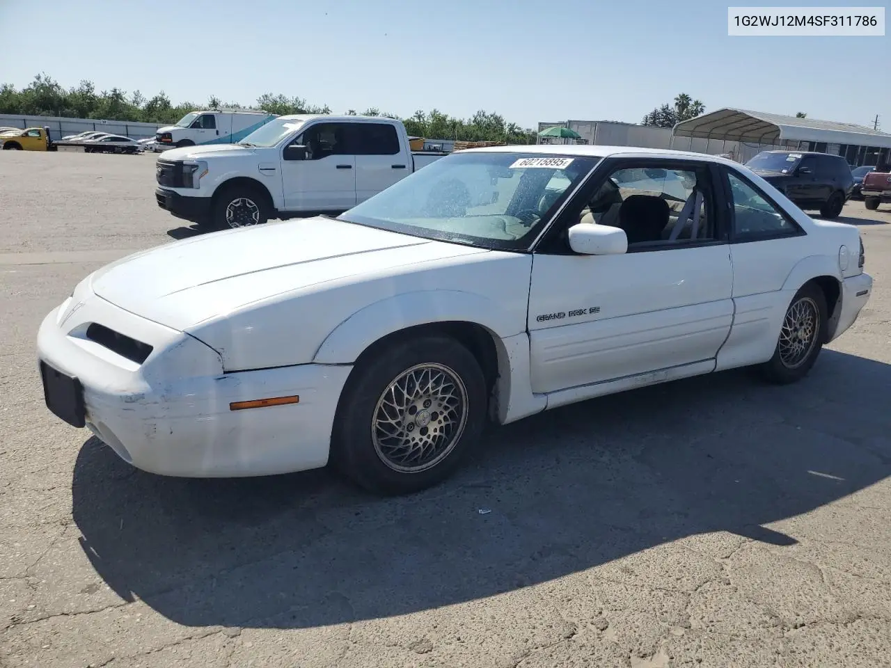 1995 Pontiac Grand Prix Se VIN: 1G2WJ12M4SF311786 Lot: 60215895