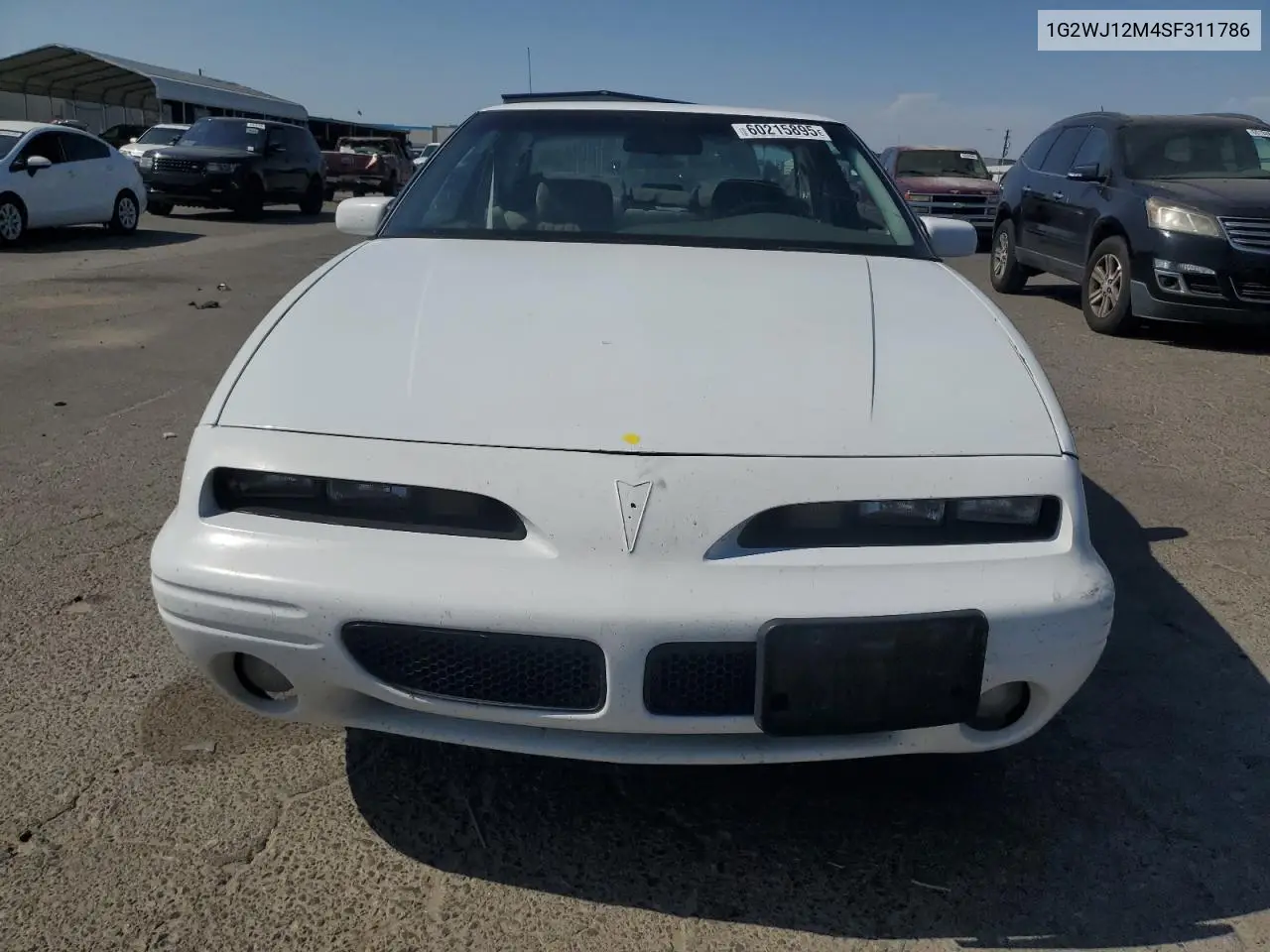 1995 Pontiac Grand Prix Se VIN: 1G2WJ12M4SF311786 Lot: 60215895