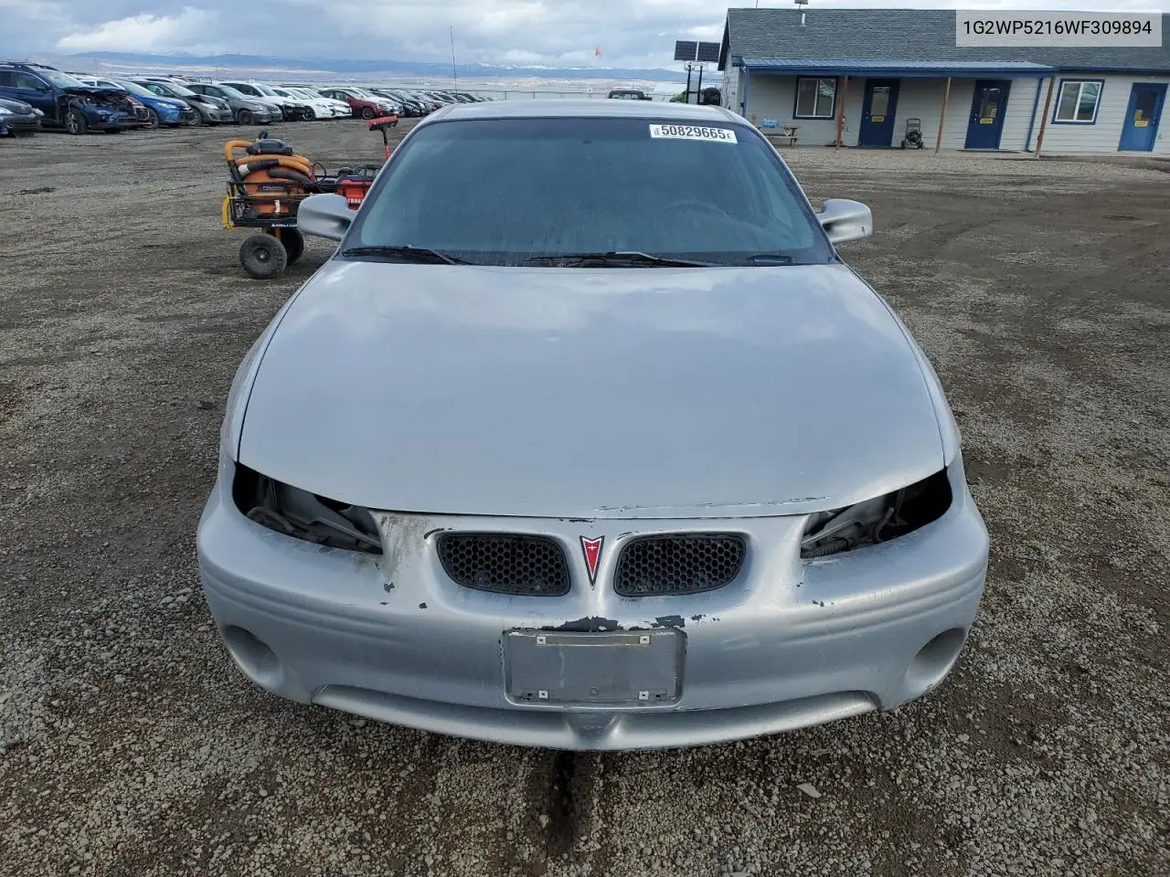 1998 Pontiac Grand Prix Gtp VIN: 1G2WP5216WF309894 Lot: 50829665