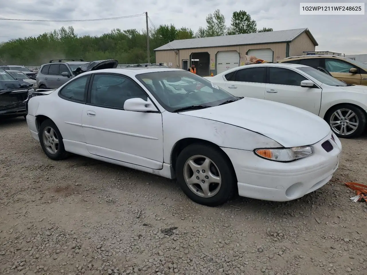 1998 Pontiac Grand Prix Gtp VIN: 1G2WP1211WF248625 Lot: 55101965