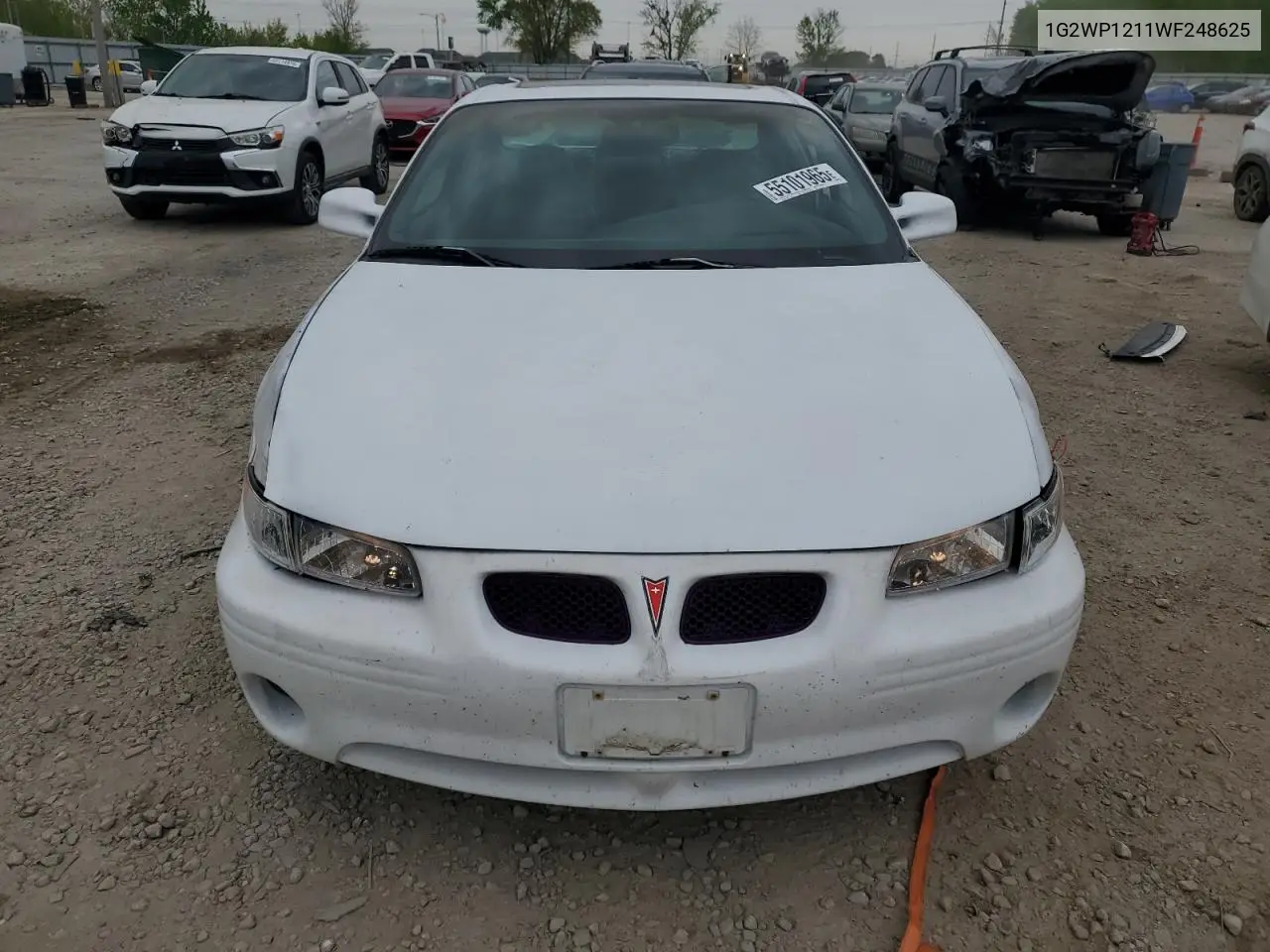 1998 Pontiac Grand Prix Gtp VIN: 1G2WP1211WF248625 Lot: 55101965