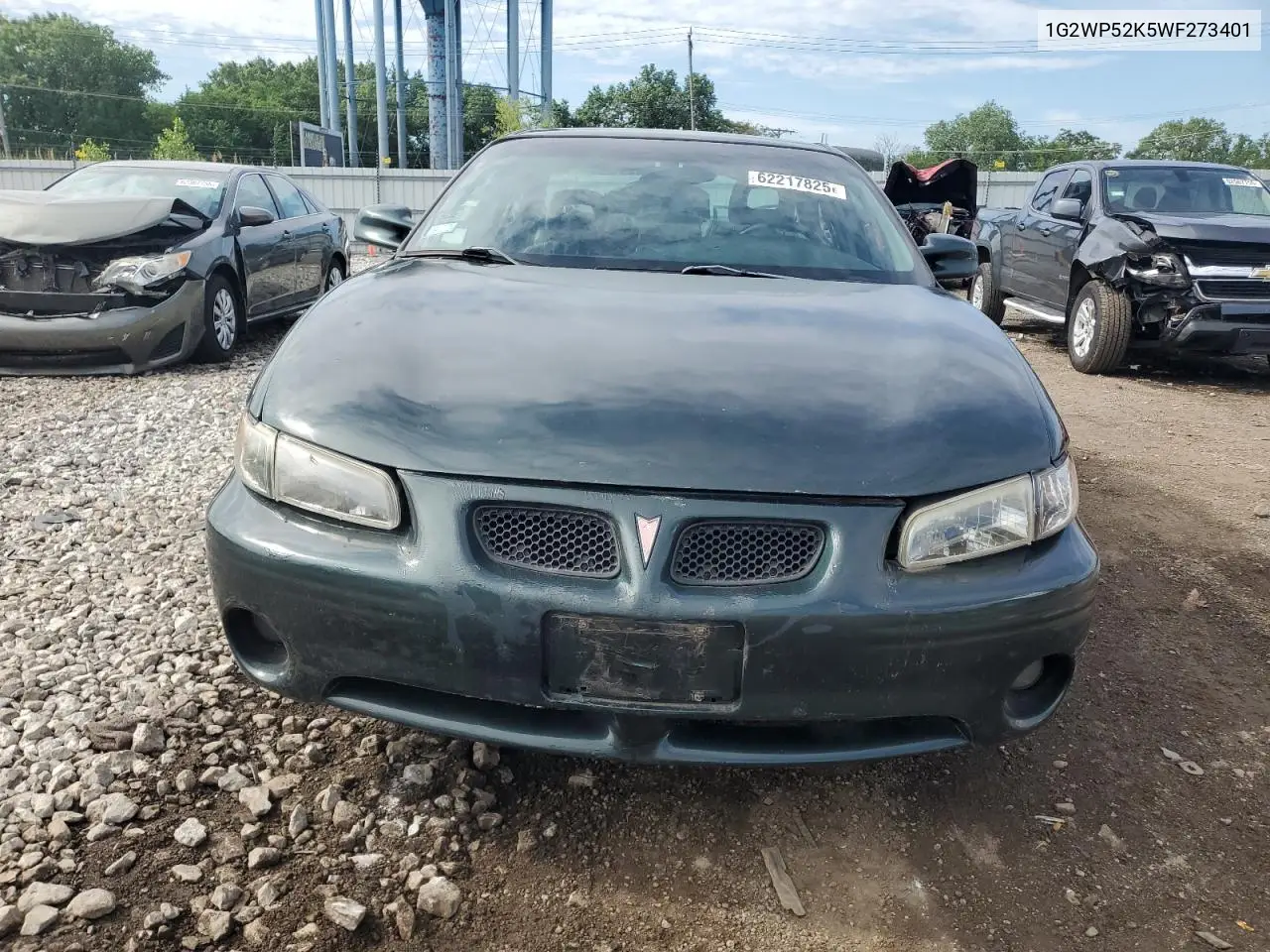 1998 Pontiac Grand Prix Gt VIN: 1G2WP52K5WF273401 Lot: 62217825