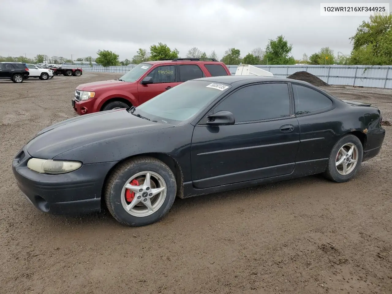 1999 Pontiac Grand Prix Gtp VIN: 1G2WR1216XF344925 Lot: 56050135