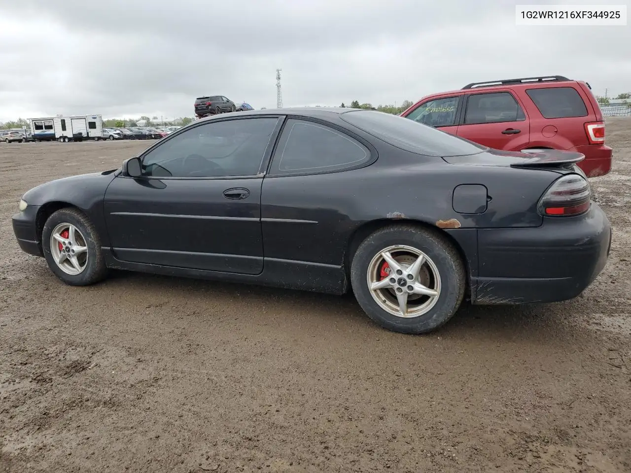 1999 Pontiac Grand Prix Gtp VIN: 1G2WR1216XF344925 Lot: 56050135
