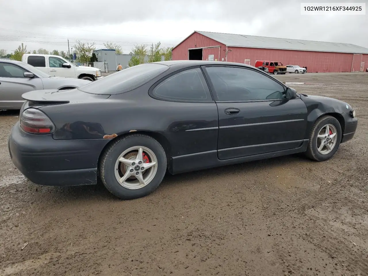 1999 Pontiac Grand Prix Gtp VIN: 1G2WR1216XF344925 Lot: 56050135